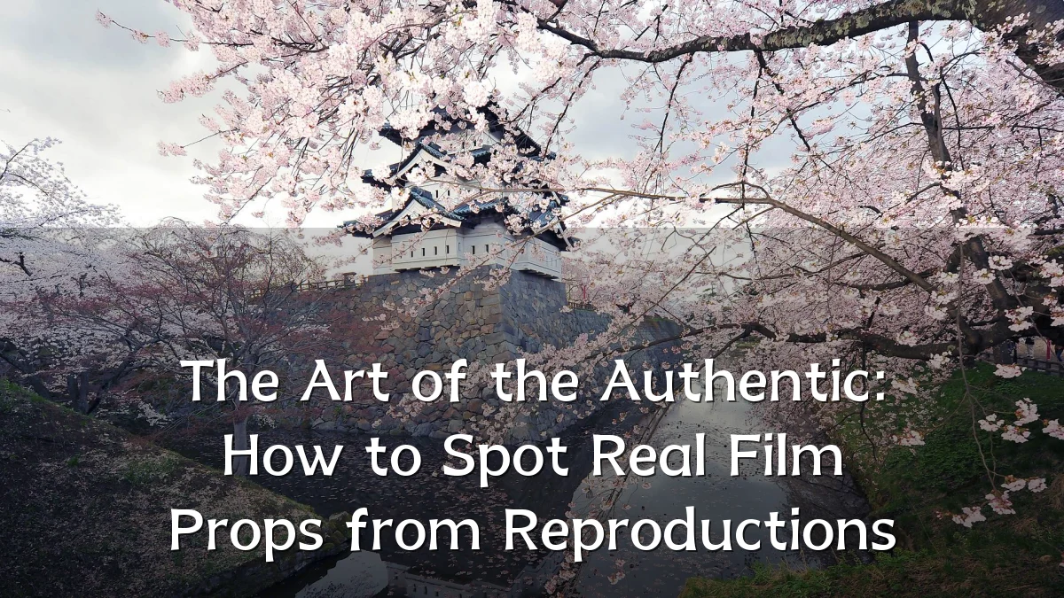 The Art of the Authentic: How to Spot Real Film Props from Reproductions